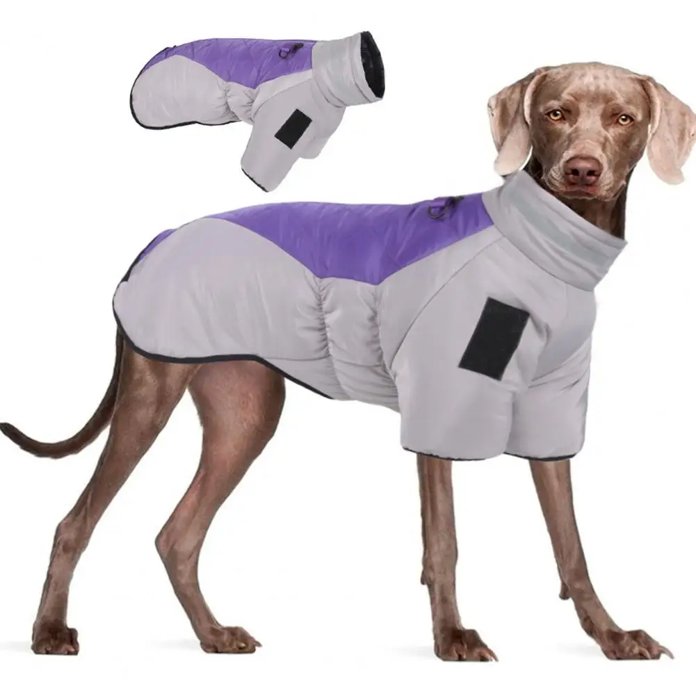 

Pet Sweater Winter Warm Jacket Coat Pet Hoodies Dog Clothes Reflective Effect Dog Outfit for For Small Medium Large Dogs