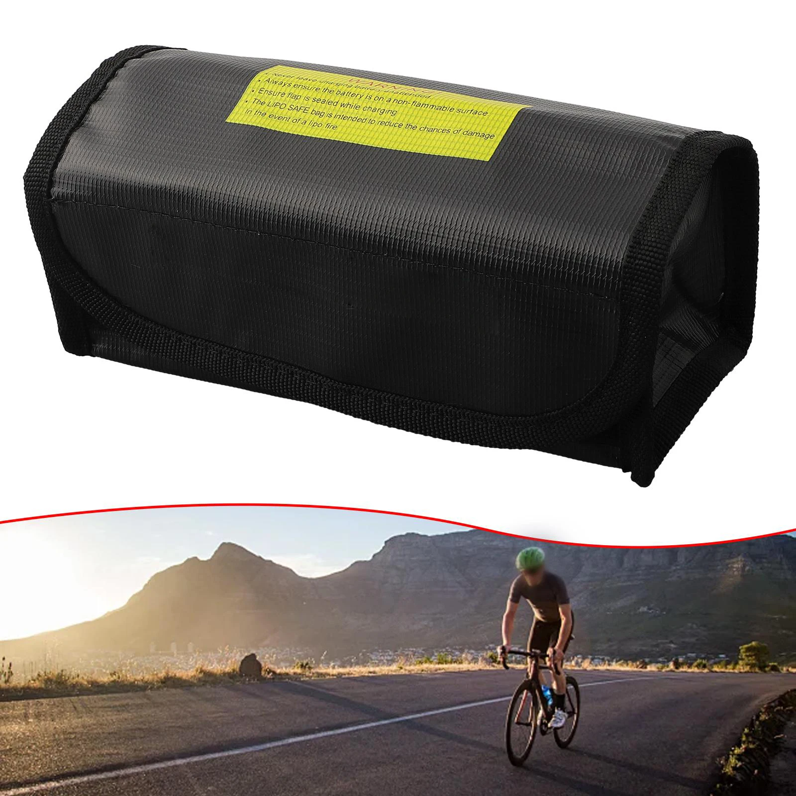 Сумка для электровелосипеда 185x75x60 мм водостойкая