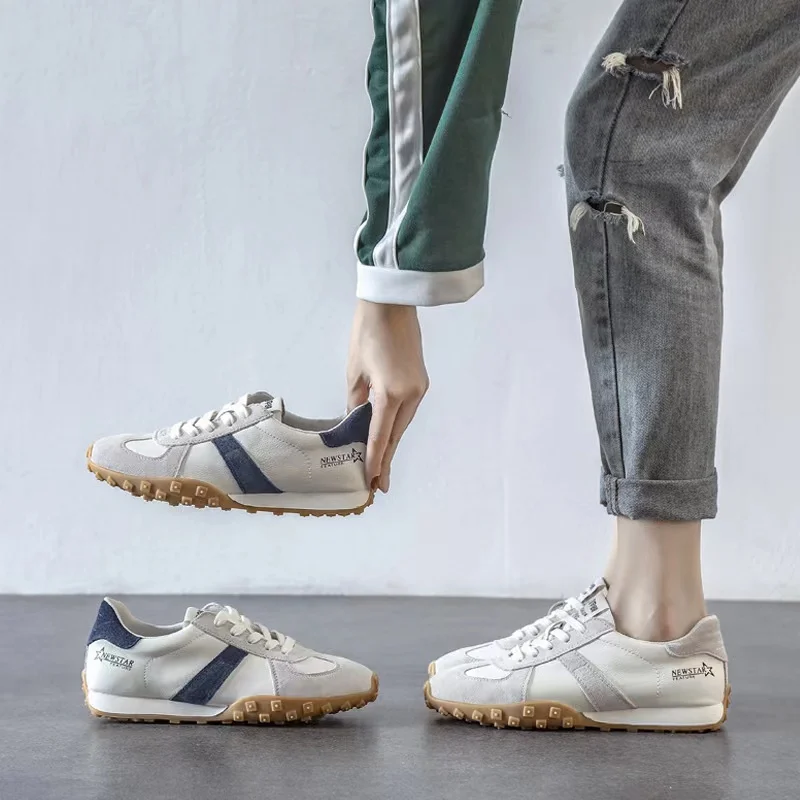 Женские туфли на мягкой подошве TaoBo удобные немецкие кроссовки белого цвета