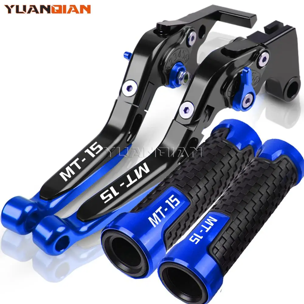 Фото Для YAMAHA MT15 MT 15 MSLAZ Z150 2005-2019 2018 2017 2016 мотоциклетные Регулируемые рычаги тормозной муфты 22 мм ручки руля №1