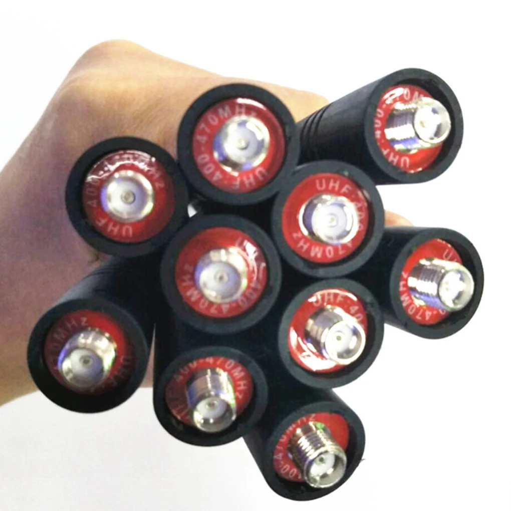 10PCS Two Way Radio UHF 400-470 MHZ Walkie Talkie Antenna Replacement for HYT TC500 TC500S TC610 TC700 UHF