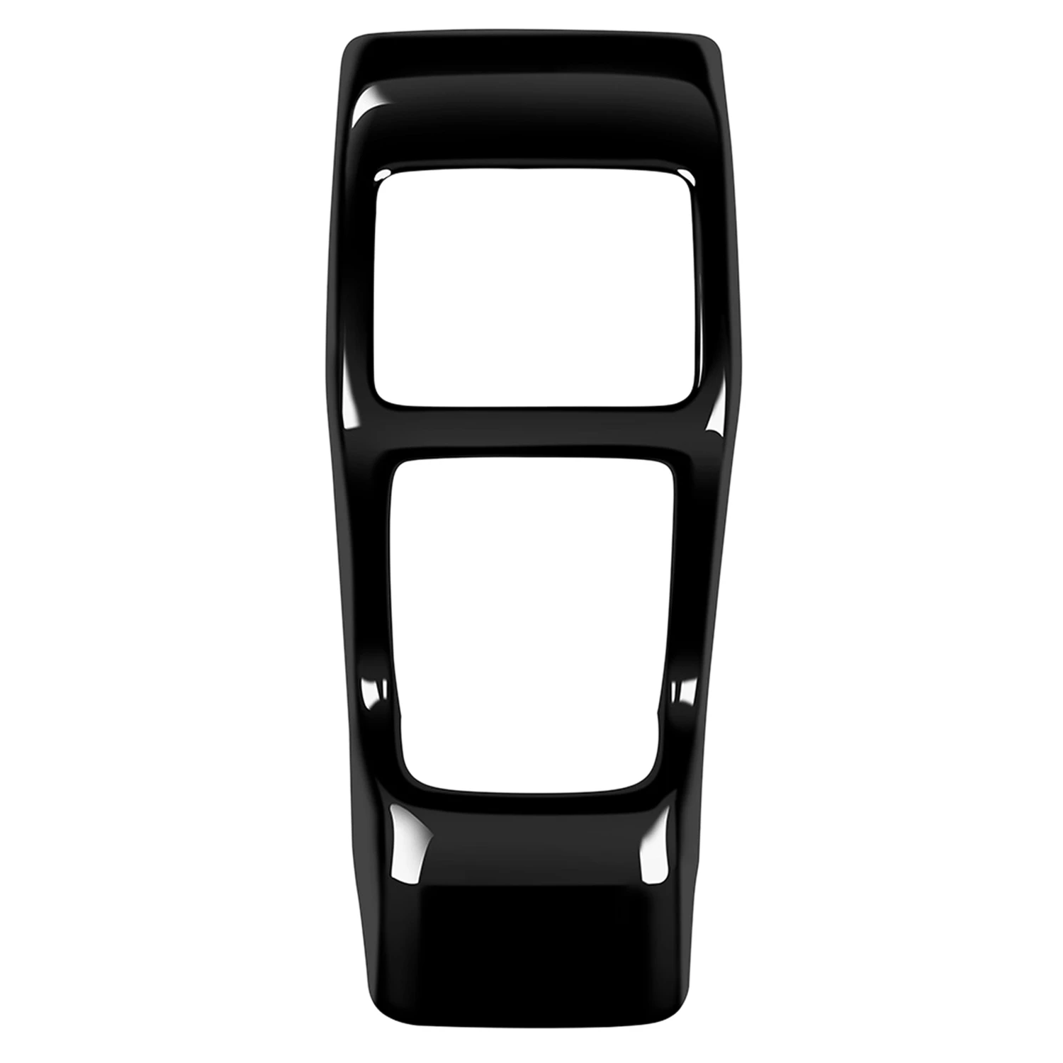 Car Glossy Black Rear Air Condition Vent Outlet Frame Anti-Kick Panel Cover Trim for Honda Vezel HR-V HRV 2021 2022