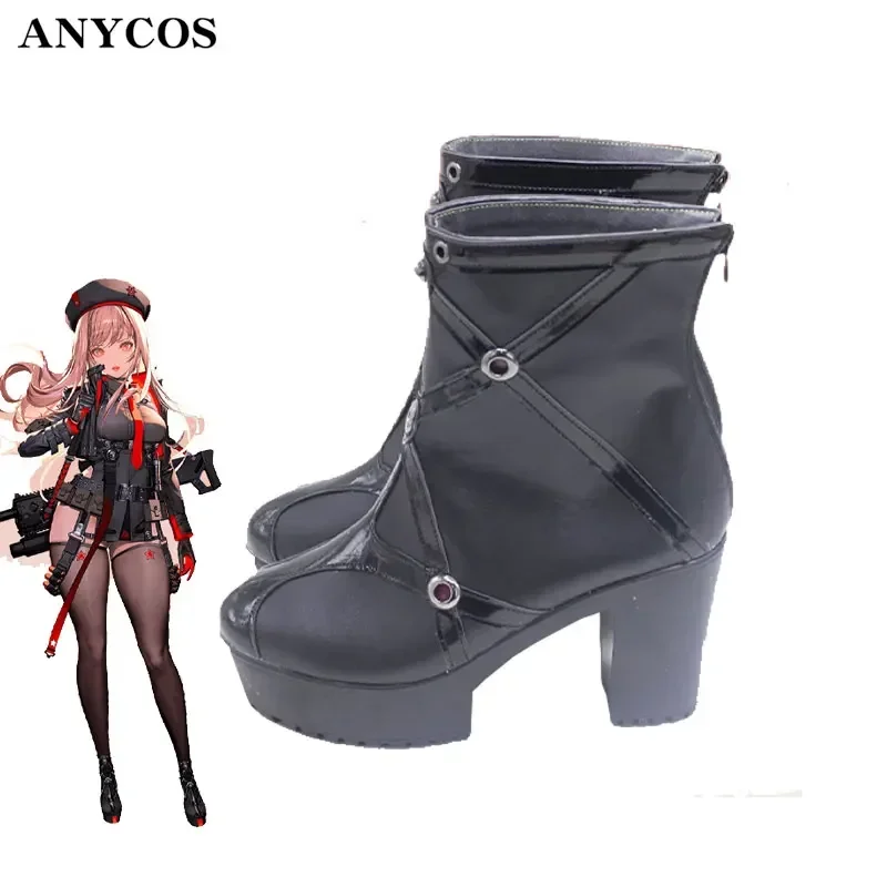 NIKKE Rapi обувь для косплея из искусственной кожи на высоком каблуке реквизит