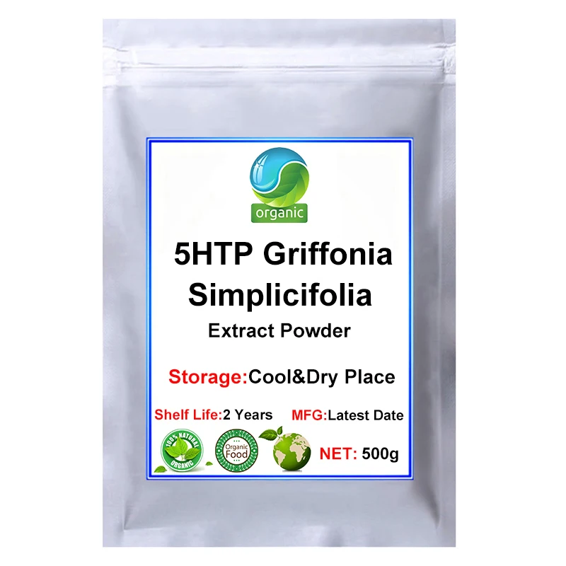 

5htp; 5-Hydroxytryptophan;Griffonia Simplicifolia Extract Powder Promote Sleep 500-1000g