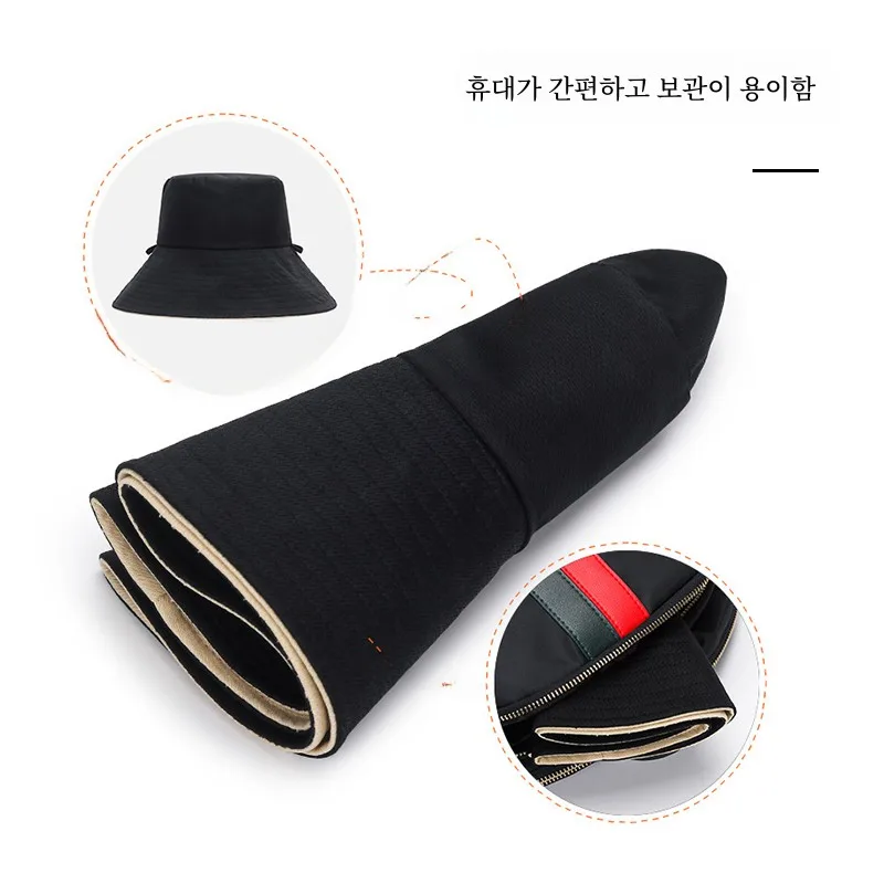 Шляпа женская пляжная двусторонняя шляпа для путешествий и рыбалки дышащая с