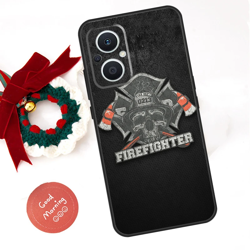 Фото Чехол Rescue Fire Dept Funda для OPPO Reno 15 F 14F 12F 11F 10 11 12 13 14 Pro 7 8 Lite OPPO Find X9 X8 X6 Pro №2