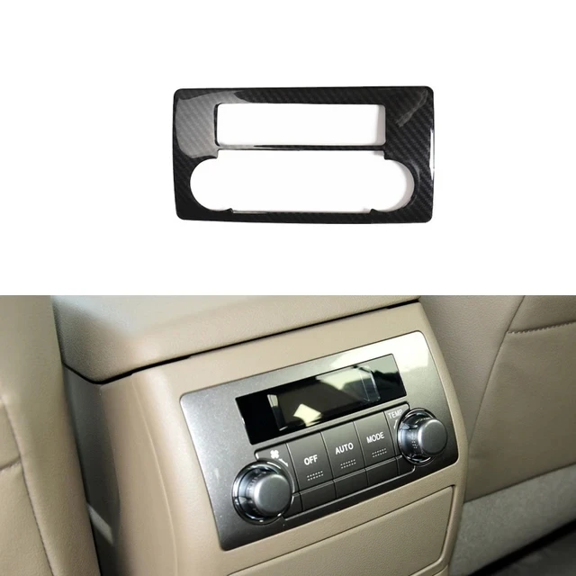 

Для Toyota Highlander 2009 2010 2012 2013 2014 ABS аксессуары из углеродного волокна для украшения интерьера зеркальные молдинги