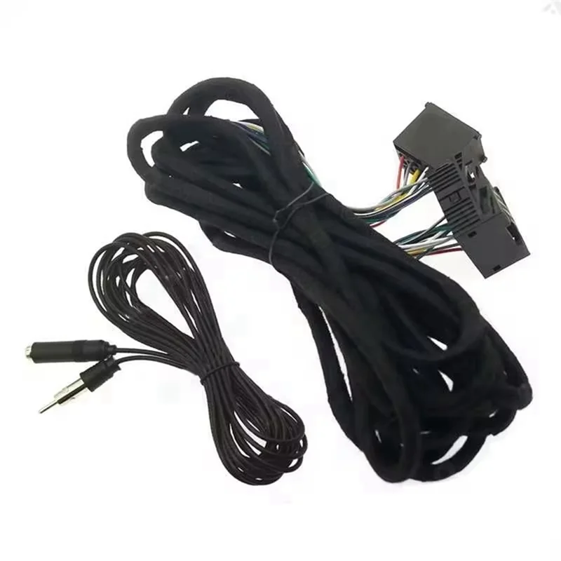 

A30P-автомобильный радиоприемник, стерео жгут проводов, адаптер шнура питания, кабель-адаптер для BMW 3 серии E46 5 серии E39 X5 E53 1998-2007 гг.