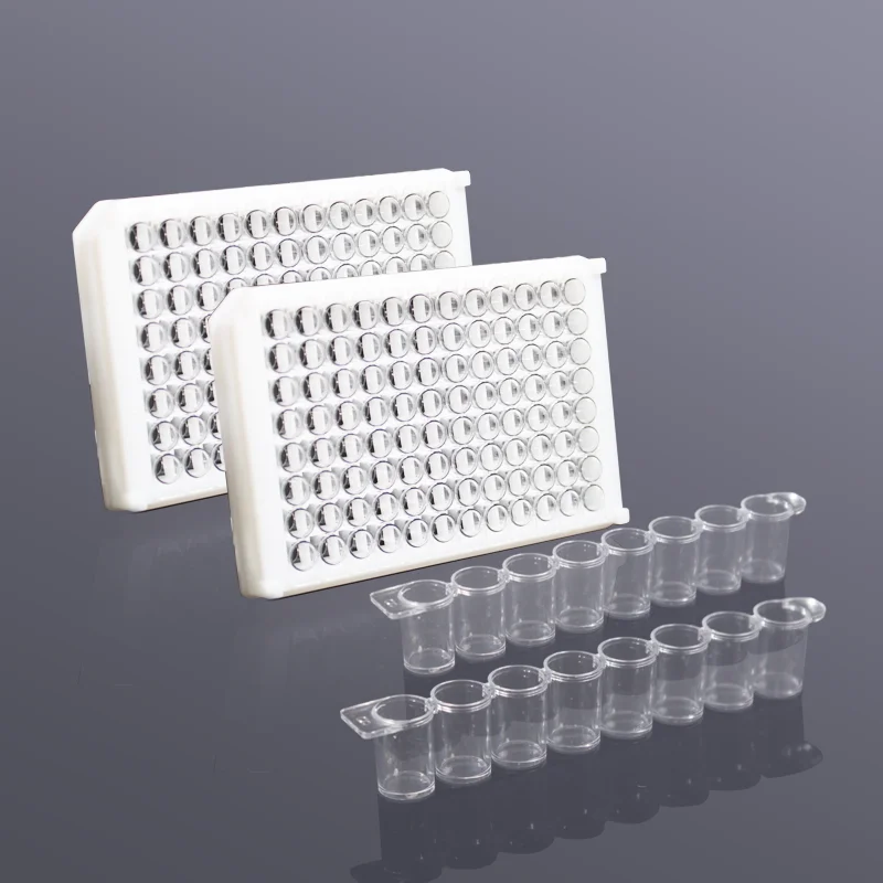 

Hotsale 0.2ml 96Well PCR Microplate unskirt tubes for PCR
