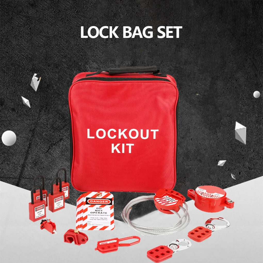 

1 Set Breaker Locks Craftsmanship Premium Material Durability Professional Small and Medium Padlock Circuit Lockout