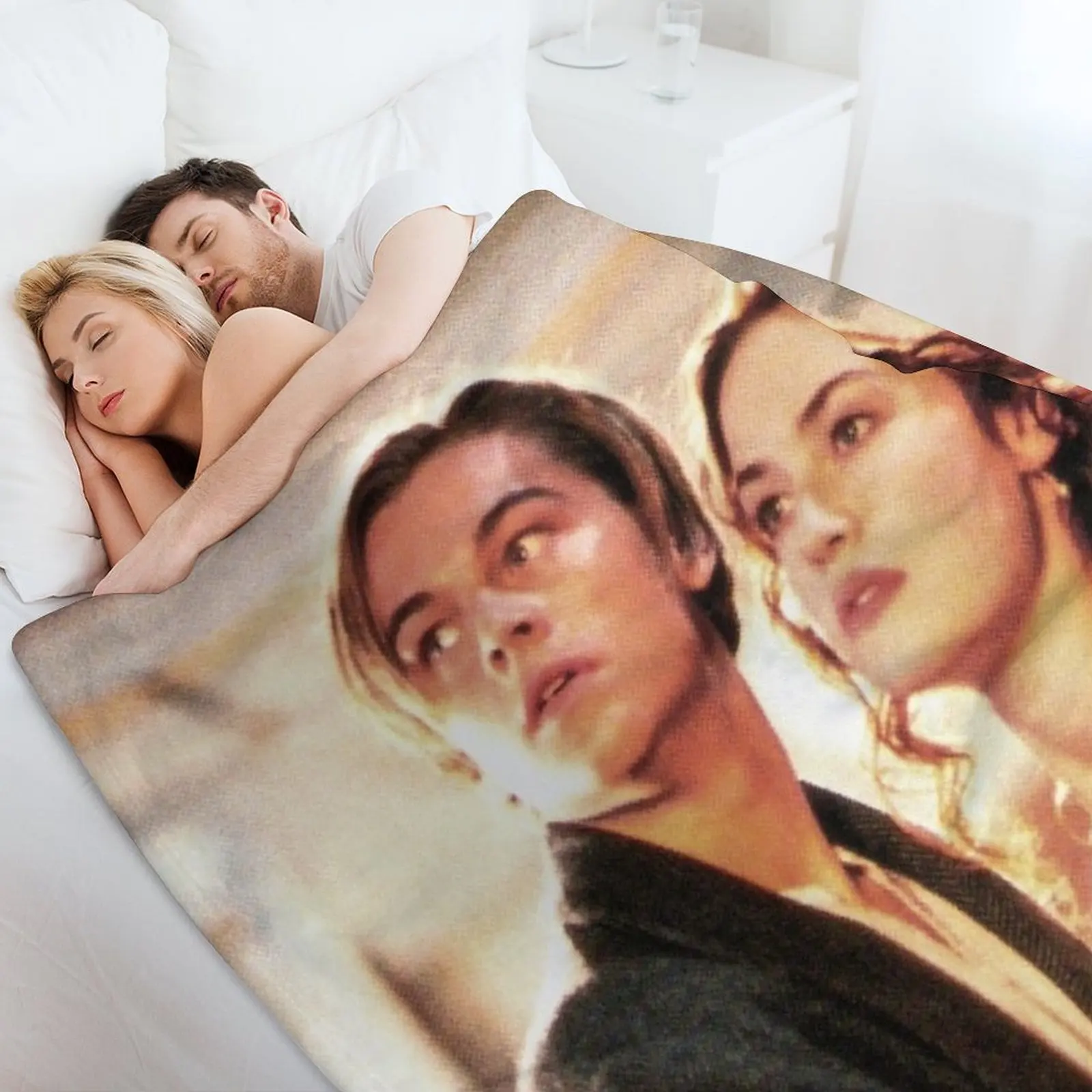 Дизайнерские большие одеяла Titanic Jack and Rose