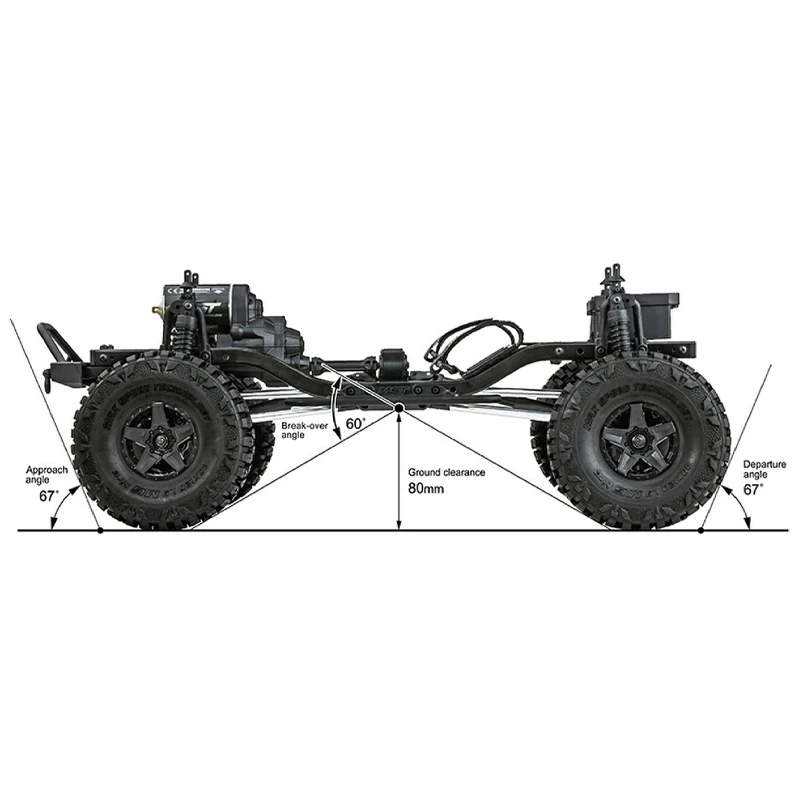Модель Jeep JP1 1/10 RTR 4WD с дистанционным управлением 2 4 ГГц