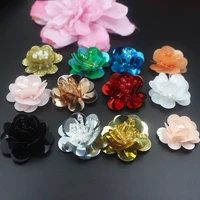 10pcs embroidery sequin flower patches for clothes women wedding decoration accessories patches and appliques sewing patch 4cm