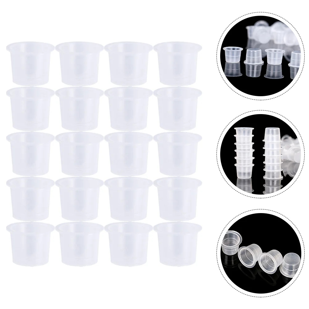 

Ink Caps Pigment Cups Microblading Supplies Container Tattooing Makeup Eyebrow Disposable Mini Tool Holder