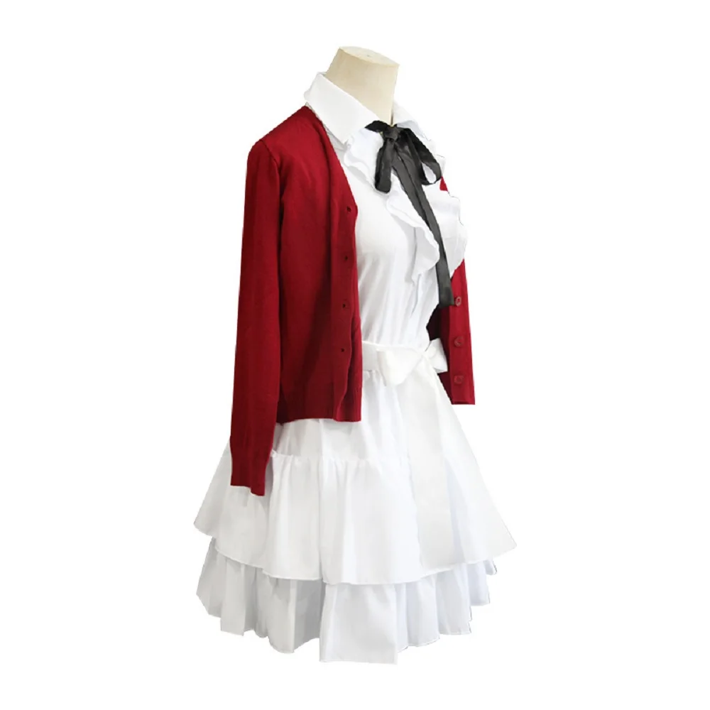 Унисекс аниме косплей костюм Megumi Kato Хэллоуин Униформа Индивидуальный размер