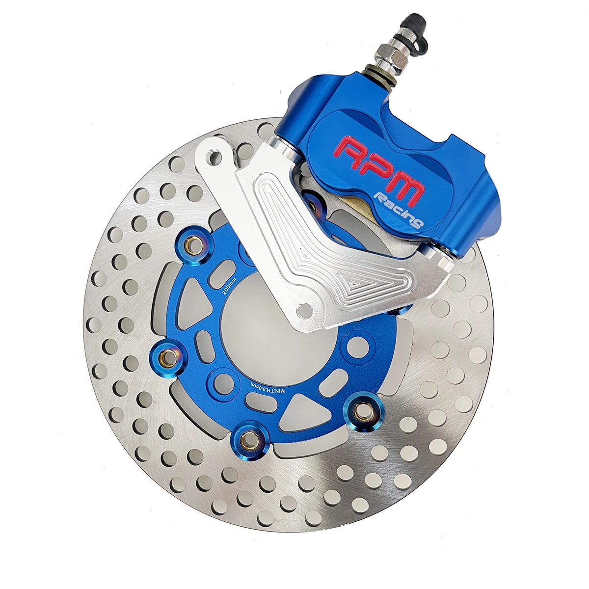 

200 мм мотоциклетные тормозные суппорты, набор дисков для Honda DIO AF27/28/18 ZX AF34/35/36 плавающие тормозные колодки с быстрым охлаждением