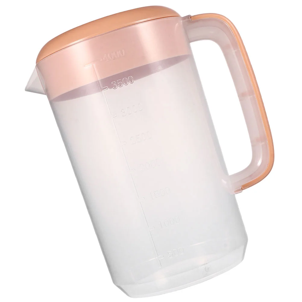 

Plastic Cold Water Bottle Pitcher Lid Ice Tea Fridge Juice Containers Lids Cover Beverage Jug Pitchers Drinking Pp