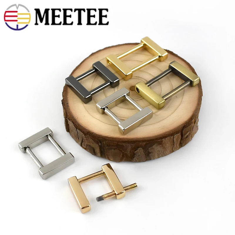 Meetee 5Pcs 13/16/20mm Removable Metal Buckles Bag Strap Handle Clasp Buckle DIY Chain Hanger Hooks Dog Collar Accessories BK074 | Дом и сад