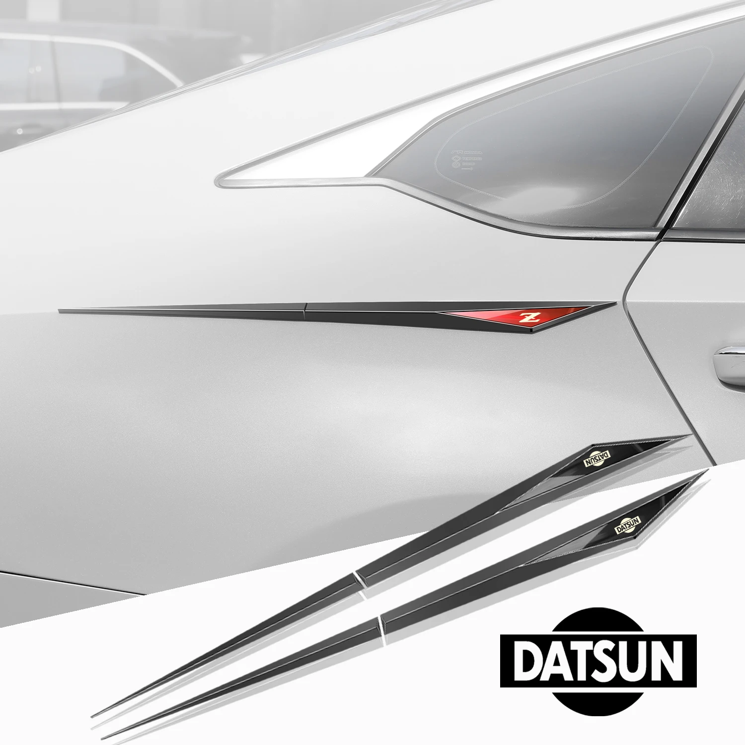 2 шт. автомобильные наклейки из ТПУ для Nissan datsun cross z 24z 26z 240z 280z
