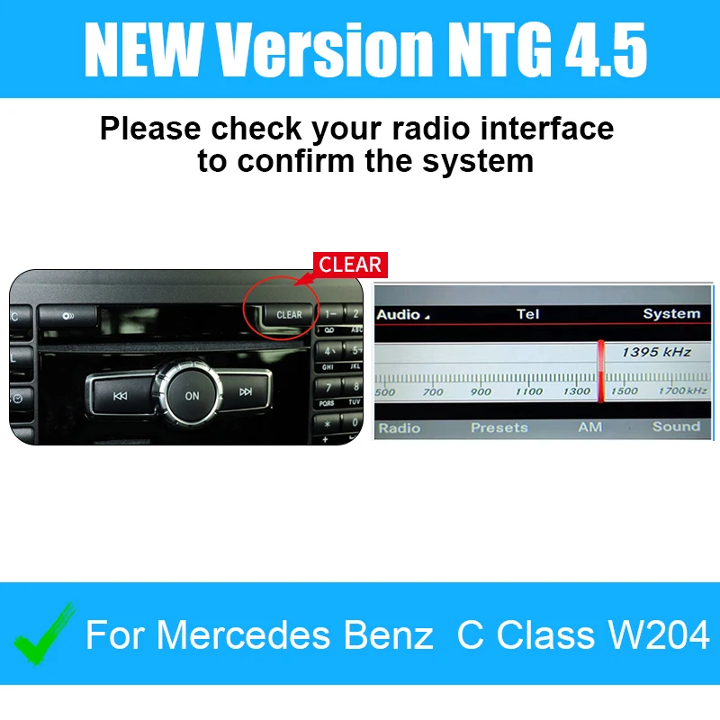 

Беспроводной CarPlay для Mercedes Benz C-Class W204 2007-2014, с Android Auto Mirror Link AirPlay, функции воспроизведения автомобиля