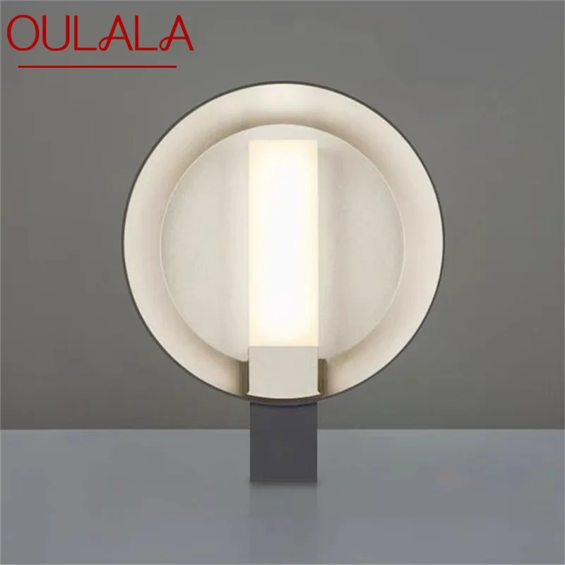 

OULALA Postmodern Table Lamp Fashion Bedside Desk Light LED Liveng Room Bedroom Decor Free Shipping
