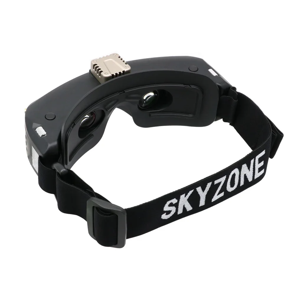 Фото Очки FPV SKYZONE SKY04X PRO OLED 48CH 5.8G со Steadyview-приемником, DVR 1920X1080, отслеживанием головы и вентилятором для радиоуправляемых самолетов и гоночных дронов №2