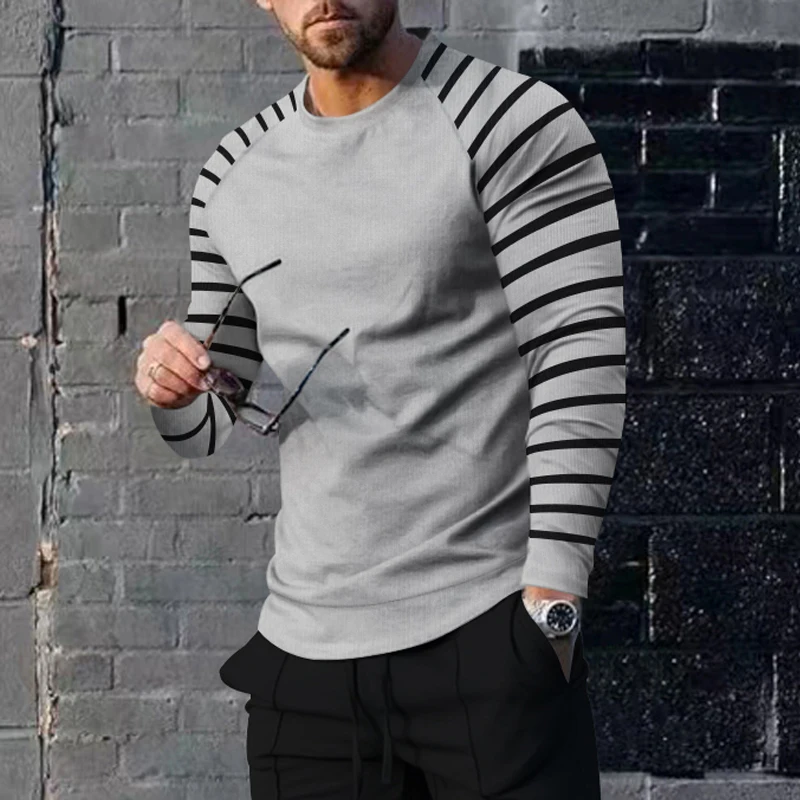 Brand New Men's O neck Men Sweaters Knit Pullovers For male Youth Slim Knitwear Man Long Sleeve Sweater T shirt