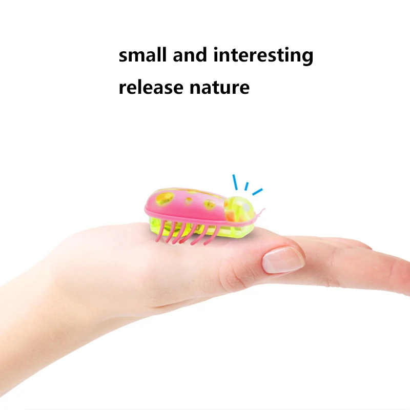 2022 Автоматическая игрушка для кошек ползание электрическая нано-баг божья