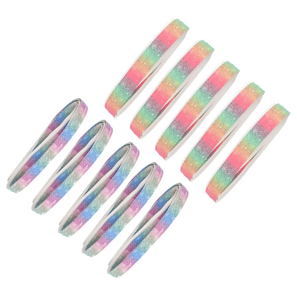 

10 Pcs Pickleball Grip Accessories Tennis Overgrip Tape Racket Tapes Anti-slip Pu Replacement Wrap