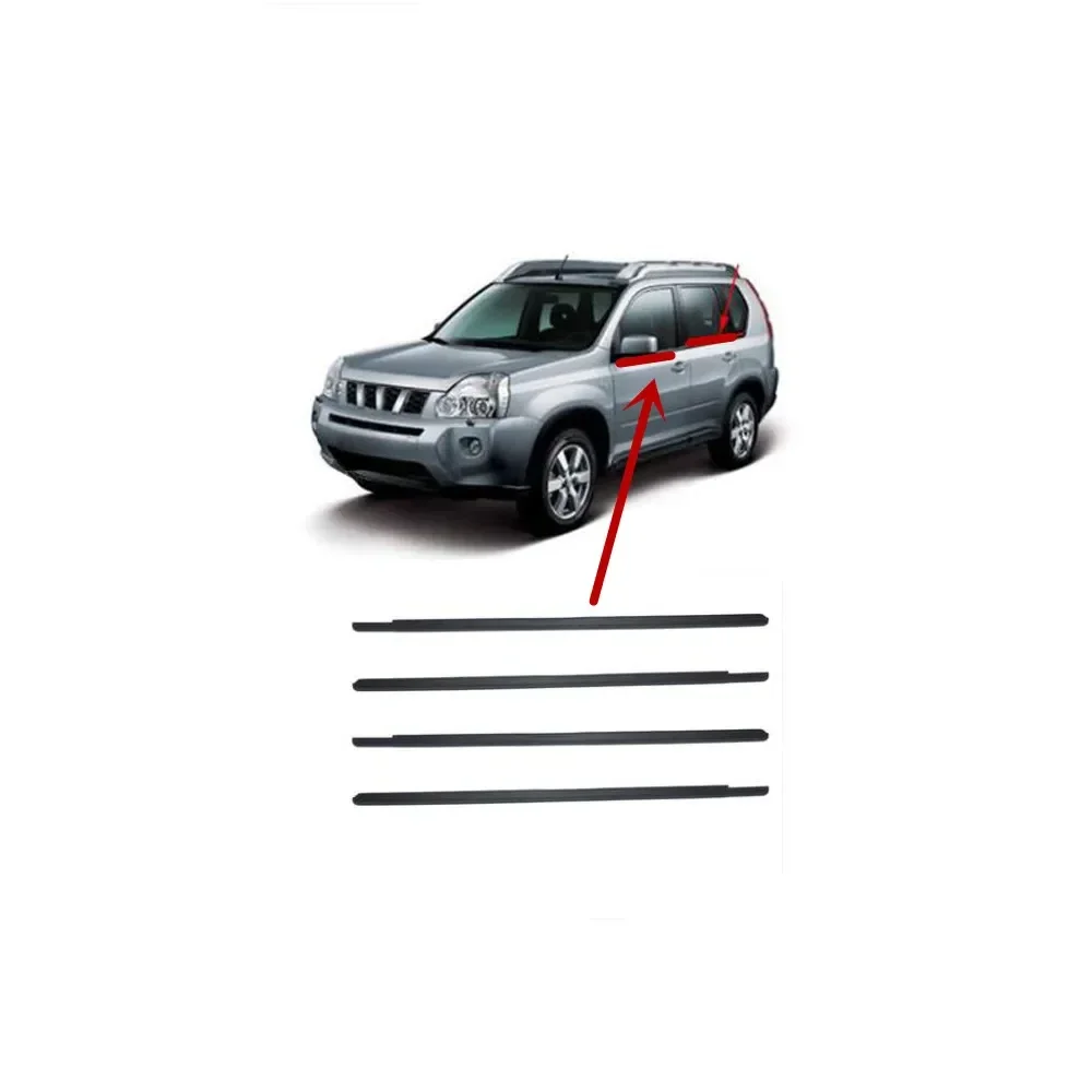 4 шт. резиновые уплотнители для наружных окон Nissan T31 2008-2013