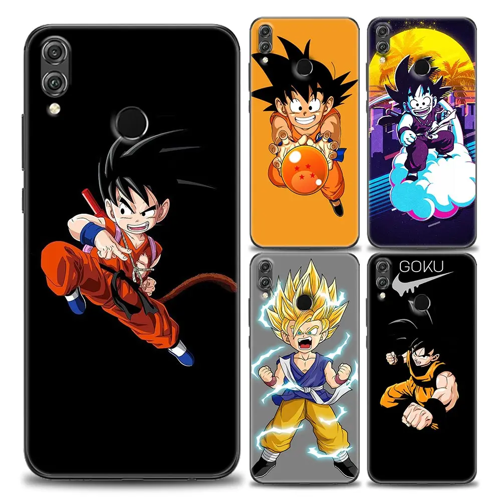 

Dragon Ball Z Of Son Goku Phone Case for Honor 8X 9X Play 9A 20 21i 30i 50 60 X8 Nova 8i 9 SE Y60 Pro Lite Silicone Case BANDAI