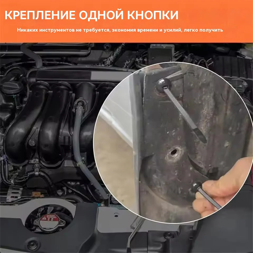 Фото Универсальная нейлоновая пряжка для кабельной стяжки, самоблокирующиеся стяжки на молнии, пластиковые автомобильные крепления, фиксированные зажимы для кузова автомобиля, аксессуары №2