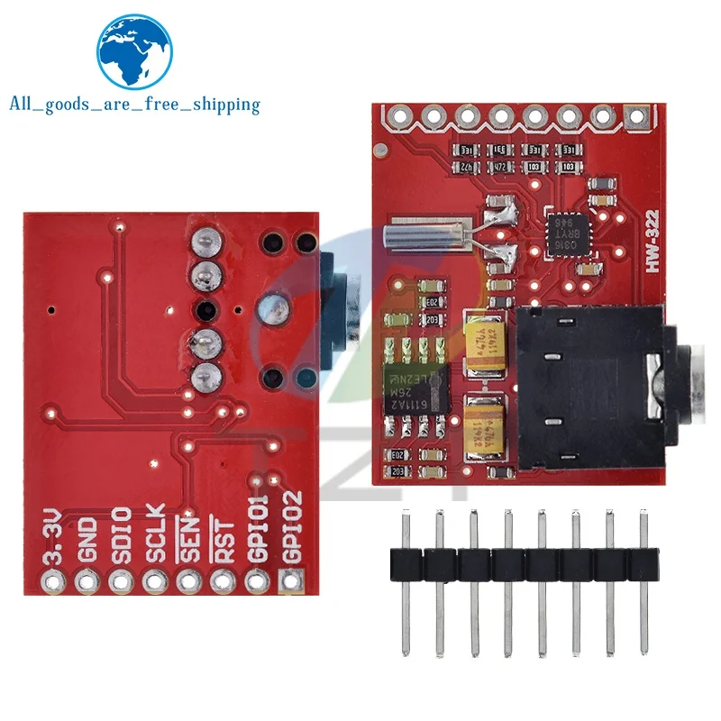 Радиоприемник TZT Si4703 RDS с функцией FM-радио
