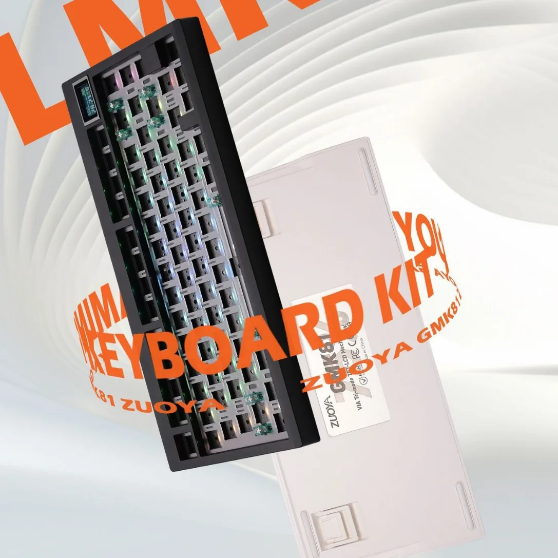 ZUOYA GMK81 Беспроводная механическая игровая клавиатура 3-режимная BT5.0/2.4G/USB-C с