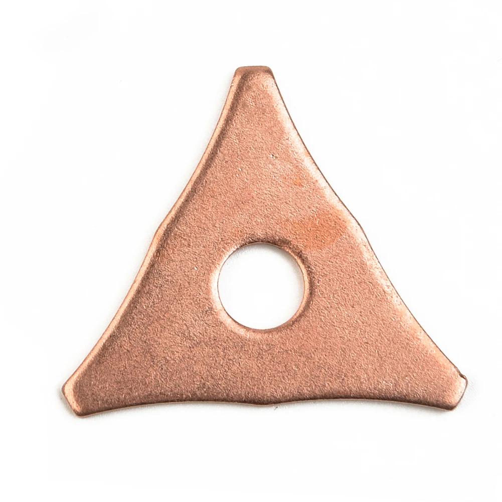 Плоские 50 шт. аксессуары расходные материалы сталь с медным покрытием шайбы