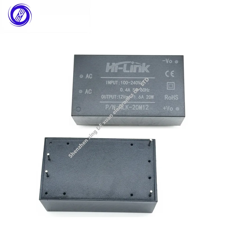 Мини-изолирующий переключатель AC-DC 20 Вт Модуль питания от переменного тока до