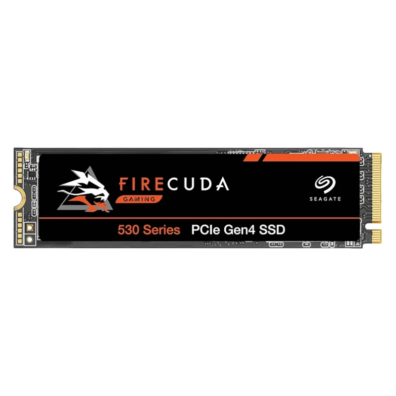 Seagate FireCuda 530 NVMe SSD-накопитель 1 ТБ/2 ТБ M.2 PCIe Gen4 x 4 7300 МБ/с 3D TLC-NAND 640 TBW
