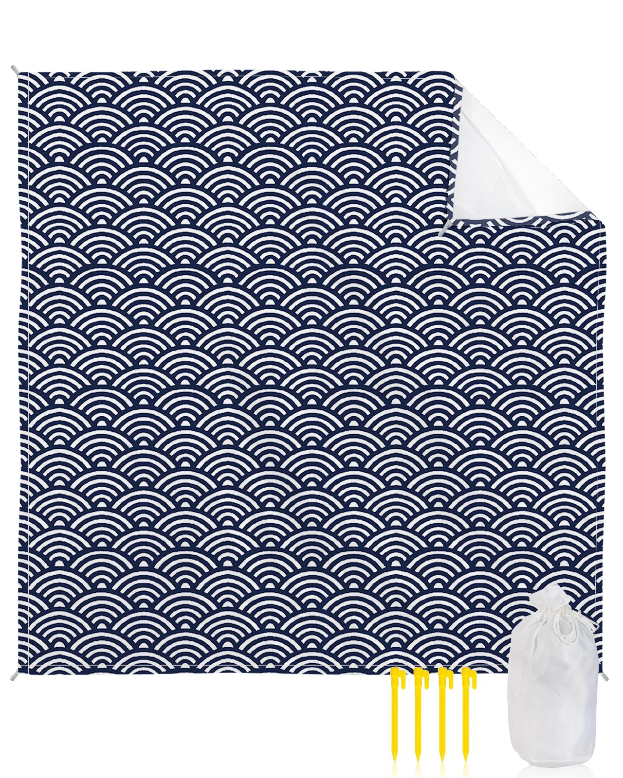 

Xiangyun Texture Waterproof Beach Blanket Camping Mat Portable Outdoor Picnic Mat Sand Beach Mat