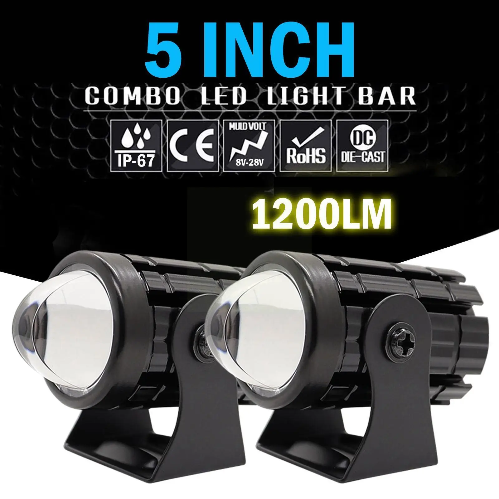 

40 Led Rear Strobe Flashing Tail Brake Stop Light Universal Signal Waterproof 7 Brake Lights Lamp Lamp Car Colors Lights N9p5