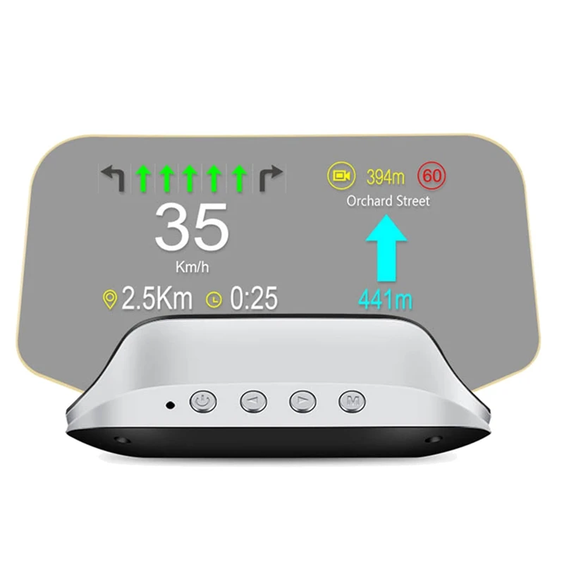 C3 лучший OBD2 HUD автомобильный проектор цифровой скорости сигнализация