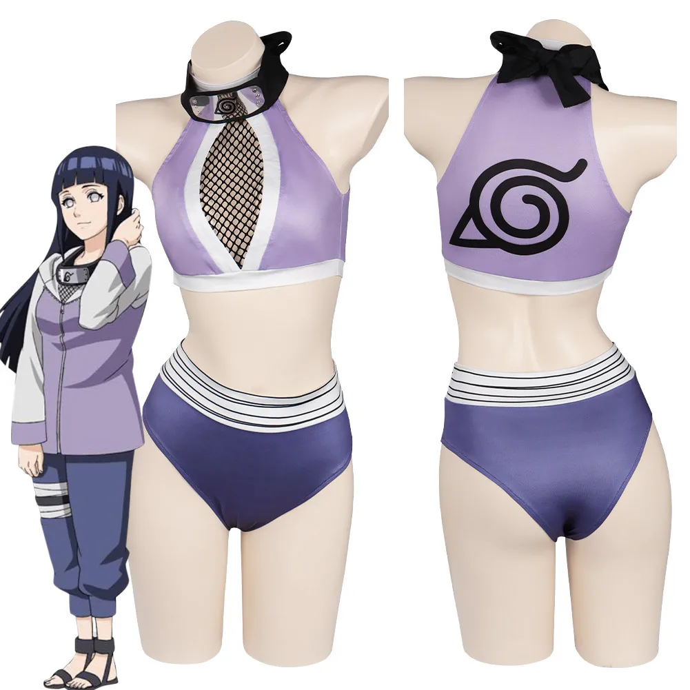 Hinata Hyuga сексуальный купальник косплей костюм купальники костюмы Хэллоуин