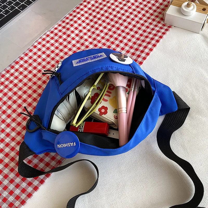 Nylon Unisex Chest Bags for Women 2023 Tactical Casual Crossbody Bag Tactical Waist Bag Women Travel Packs Designer Bag