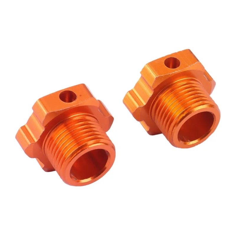 4 шт. металлическая передняя и задняя Ступица колеса 8554 8555 для ZD Racing EX-07 EX07 1/7