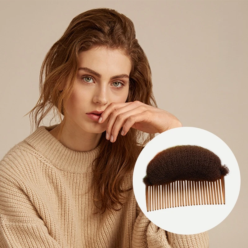 

23-зубная расческа для волос, новый стиль принцессы, бустер для волос, губка, пушистая пластина, Накладка для волос, расческа для волос