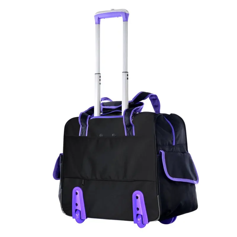 

New Travel Trolley Bag Luxurious Fashionable Rolling Overnighter Travel Luggage Carry-on Trolley Bag to Make Travel Easier