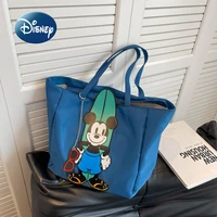 disney mickeys new womens handbag cartoon fashion luxury brand womens bag large capacity multifunctional canvas travel bag
