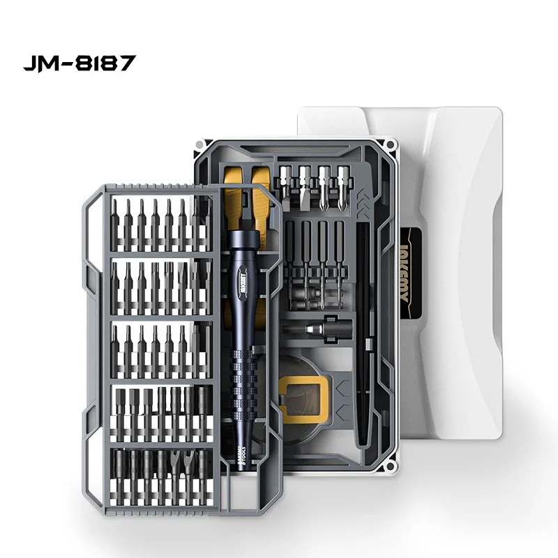 

JAKEMY 83in1 screwdriver set JM-8187 mobile computer game console repair tool combination screwdriver box