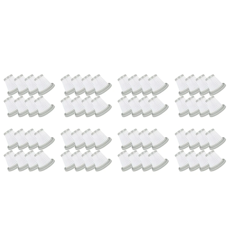 

Фильтры 64 шт. для пылесоса Deerma DX118C DX128C, аксессуары для пылесоса, элементы, робот для подметания, сменные детали для очистки