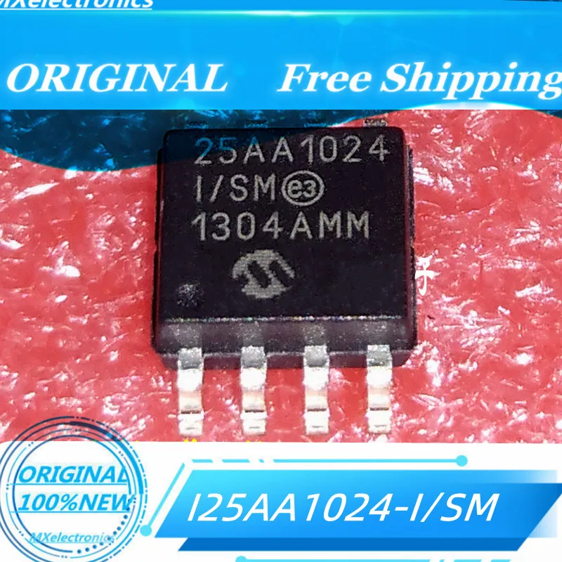 

2 шт.-20 шт./лот 100% Новинка 25AA1024T-I/SM 25AA1024 [IC EEPROM 1 Мбит SPI 20 МГц 8 вечеринок оригинал
