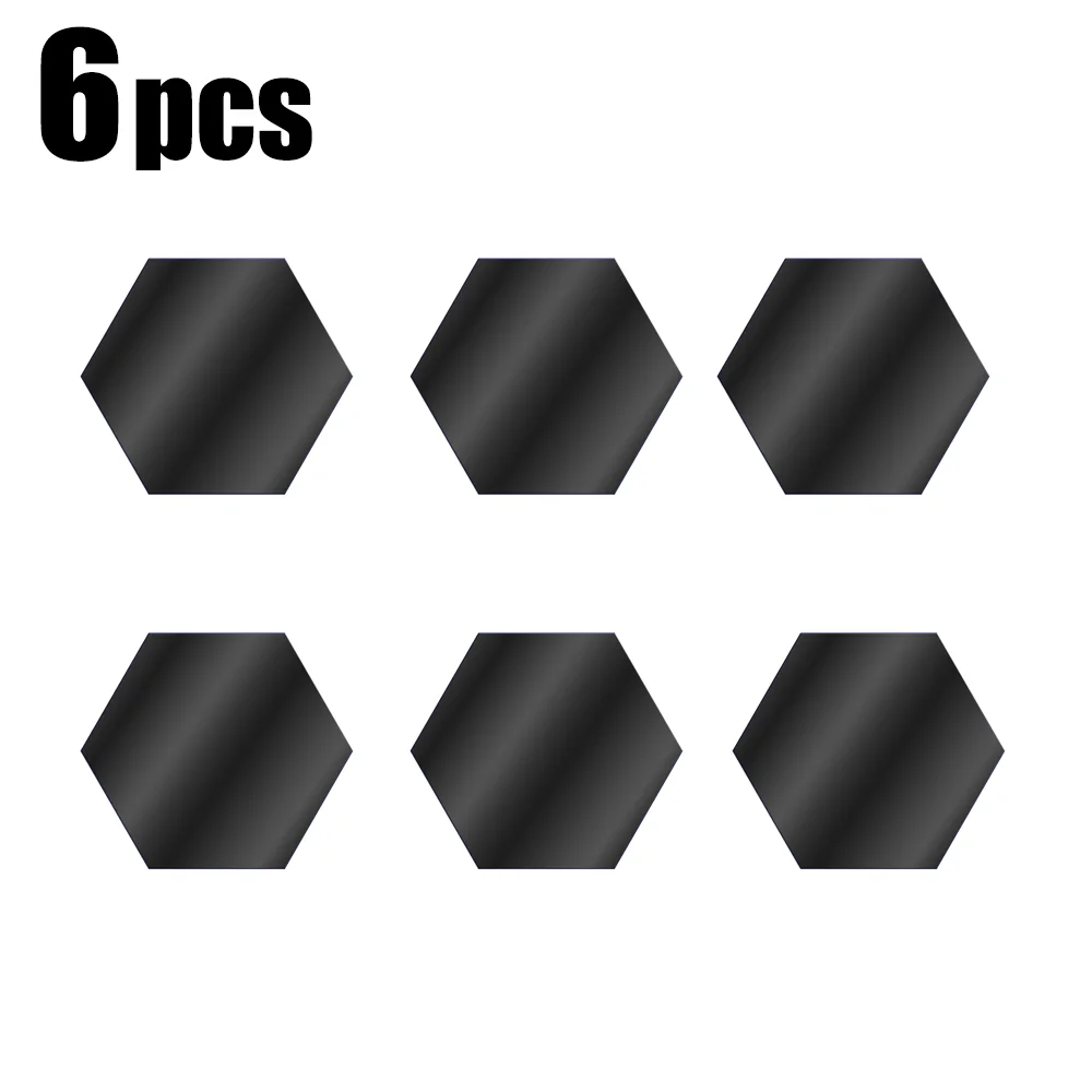 

Зеркальные настенные наклейки акриловые 6/12 шт.